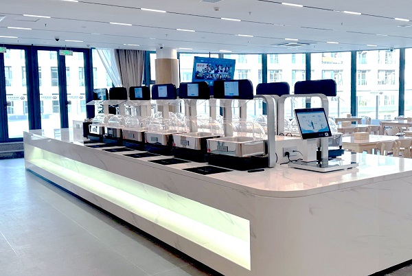 食堂稱重結算臺