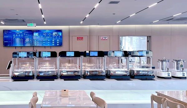 食堂稱重結算臺